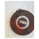 Hundred foot tape measure