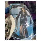 Halloween costumes and decorations