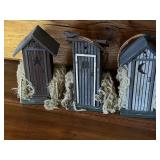 Outhouse birdhouses