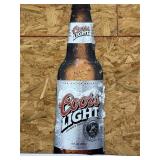 Coors light beer sign