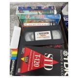Space jam Tarzan, the rescuers VHS tapes