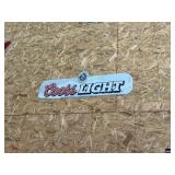 Coors beer sign