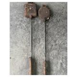 Camping hamburger press