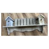 Birdhouse shelf