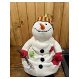 Plush snowman