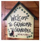 Welcome to grandma and grandpa