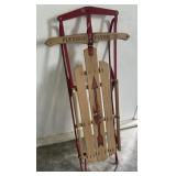 Flexible flyer sled