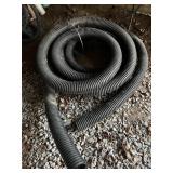 Large black draining hose