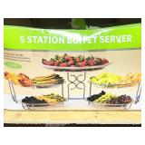 Buffet server used
