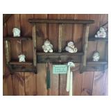 Dream sickle collection with wall shelf