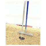 Cement tools, and hoe