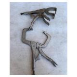 Vice grip clamps