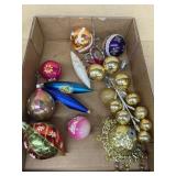 Christmas vintage ornaments
