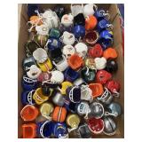 NFL miniature football helmets