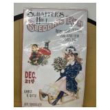 SCHAFFERS Hill sledding run Christmas sign metal