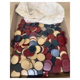 Vintage poker chips