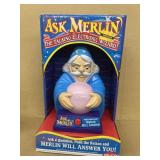 Ask Merlin the talking electronic wizard