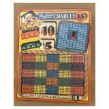 Professor Charlie punchboard vintage unpunished
