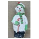 Harts mountain rubber snowman vintage Christmas