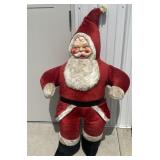4 foot rubber face, Santa Claus