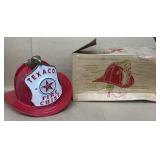 Texaco fire chief helmet with original box
