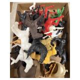 Plastic horses