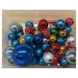 Glass Christmas ornaments