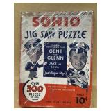 SOHIO radio, jigsaw puzzle, Gene and Glen