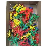 Cowboys and Indians plastic figures