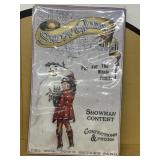 Holiday snow queen festival metal Christmas sign