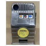Reno the biggest little city slot machine bank