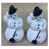 Snowman vintage Christmas plastic