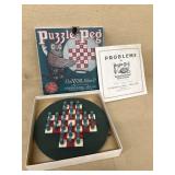 Puzzle peg game vintage 1924