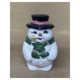 Snowman salt shaker