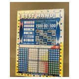 Best hand antique unpunched  gaming board