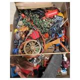 Miscellaneous action figure pieces, and parts