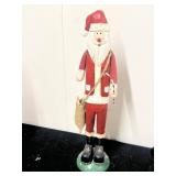 Wooden Santa Claus decorative