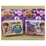 The Flintstones pebbles world, action play sets