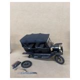 Precision model car does have broken wheel