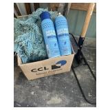 Dust mop, cloth cleaner, and broom