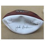 NFL autographed football
