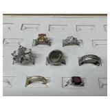Costume jewelry rings