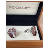 Roundtree and YORKE cufflinks