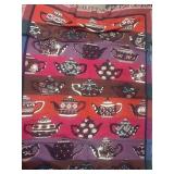 Teapot design throw cover