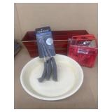 Metal planter pipe plate, blind cleaners,