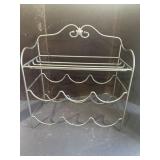 Longaberger wine rack