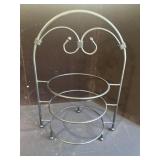 Longaberger wrought iron basket stand