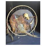Indian feather skull head, Dreamcatcher