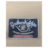 Cast aluminum southern Knights, cruising