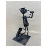 Metal art golfer